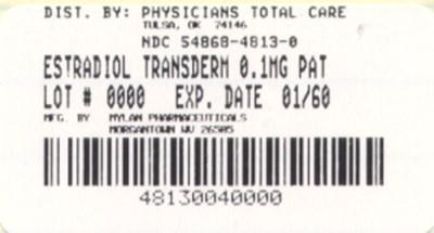 Image Of Estradiol 0.1 mg Package Label (Estradiol 0.1 mg Package Label)